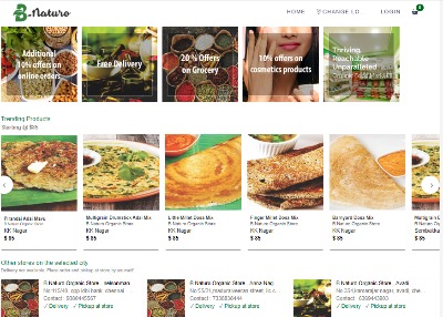 Plazeo demo grocery store